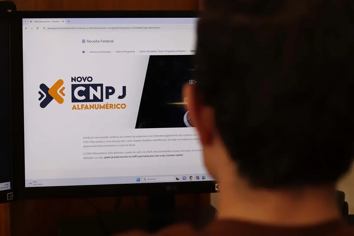 Paraná adota CNPJ alfanumérico a partir de sexta-feira (31)
