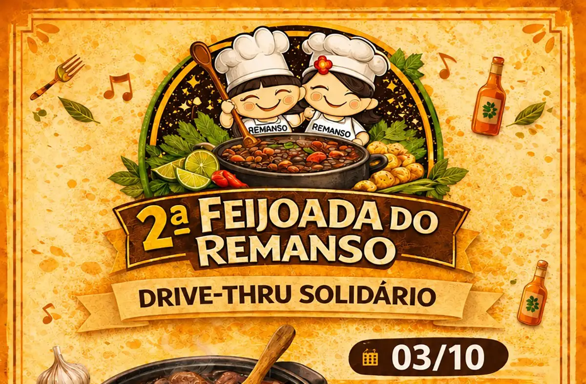 2ª Feijoada Solidária do Remanso será em 3 de outubro