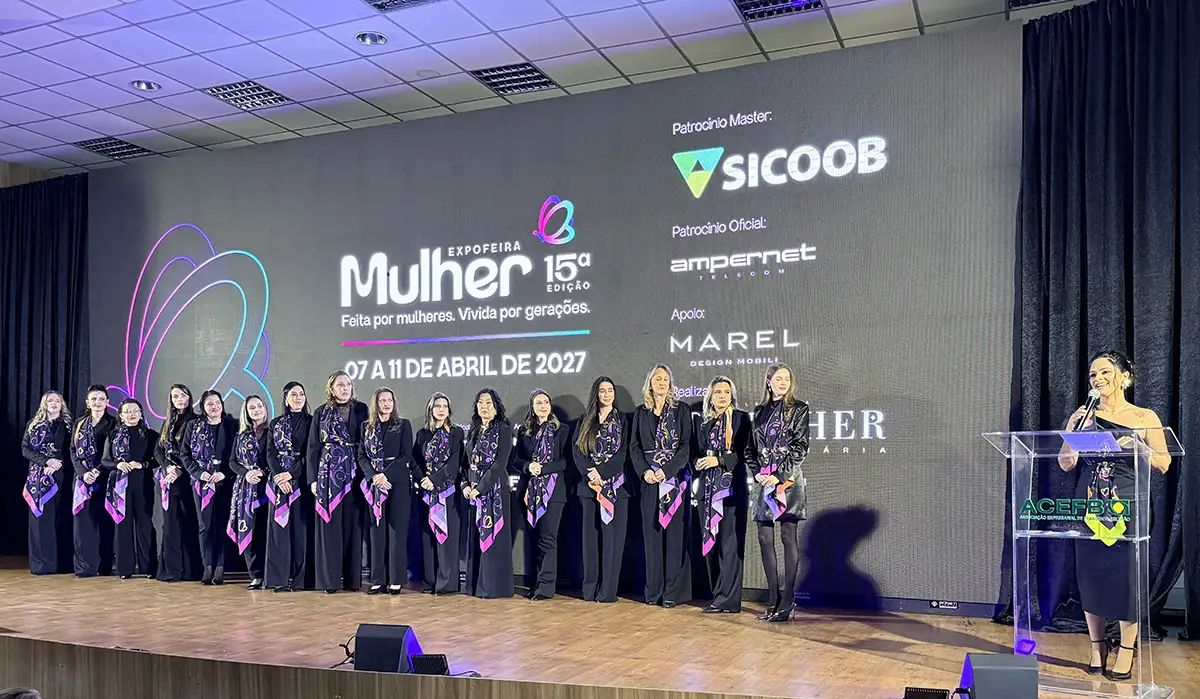 Lançamento expofeira mulher