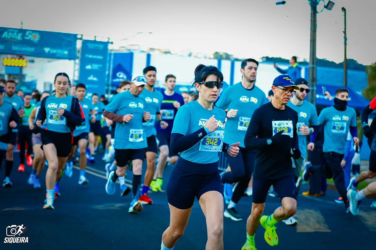Corrida APAE + ACORPATO reúne mais de 850 atletas em Pato Branco