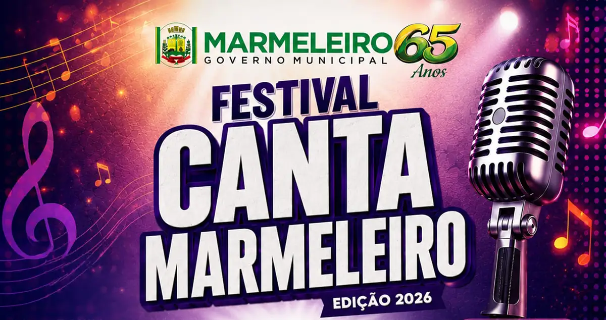 Canta Marmeleiro 2026 abre inscrições para quatro categorias