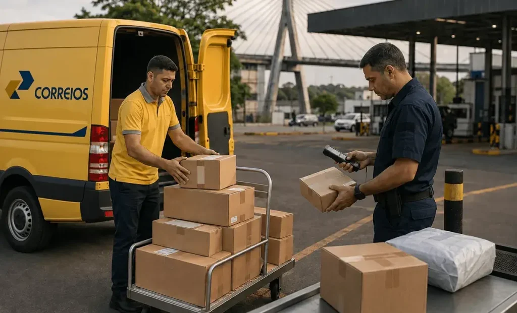 correios paraguai