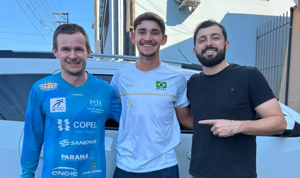 Gabriel Campos, de Dois Vizinhos, se prepara para competir nos EUA