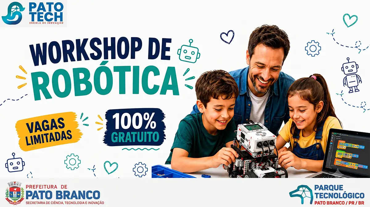 PatoTech transforma Dia dos Pais em oficina de robótica