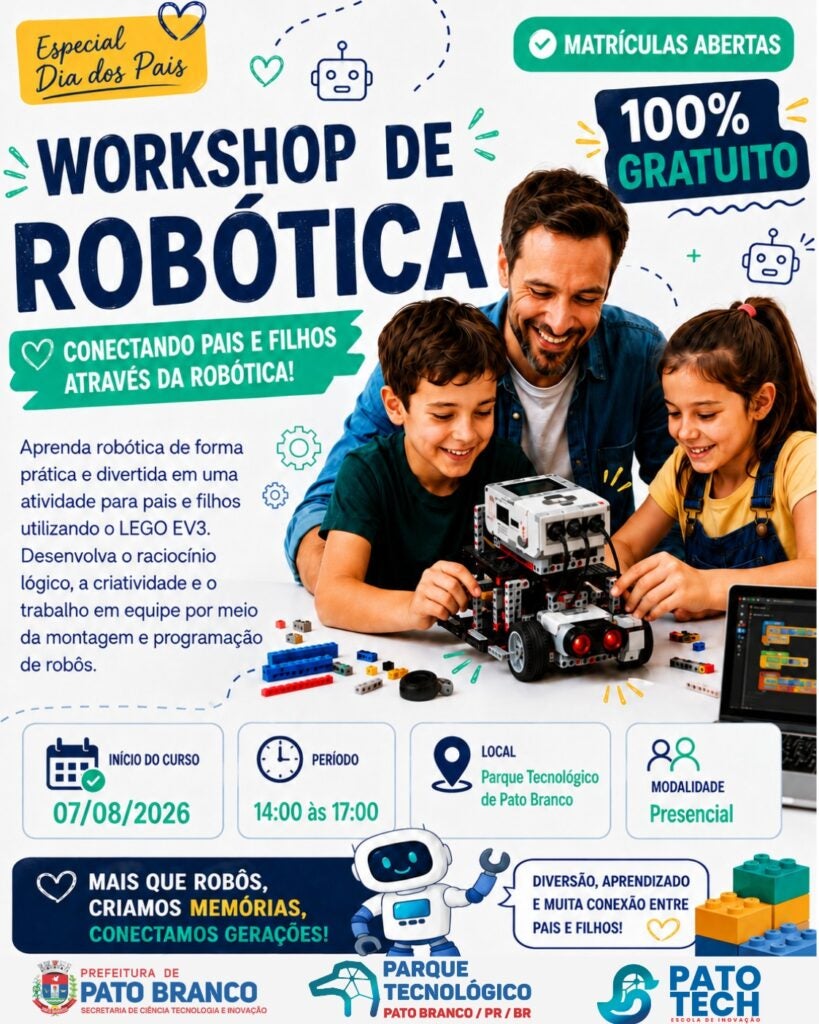 workshop de robótica