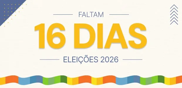 16 dias para as eleições