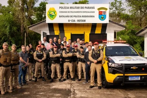 BPRv inaugura base da Rotam em Francisco Beltrão