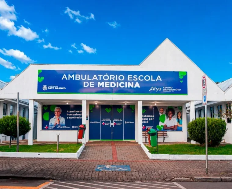 ambulatório escola medicina afya pato branco
