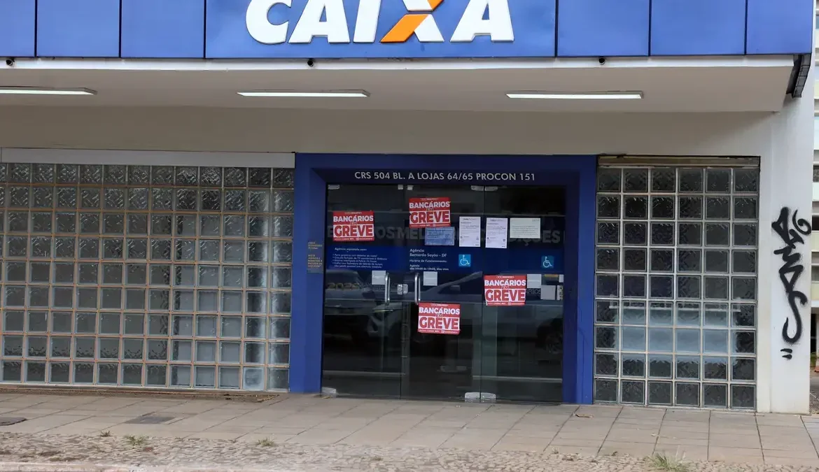 caixa greve
