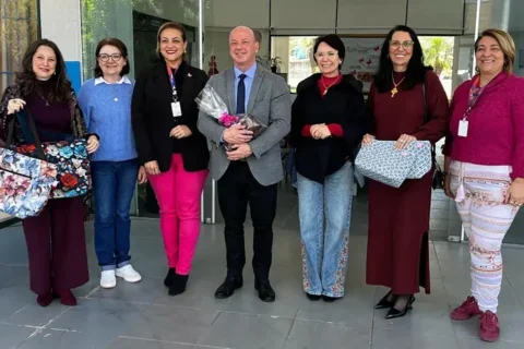 Comitiva do MPPR visita Clubes de Mães de Francisco Beltrão