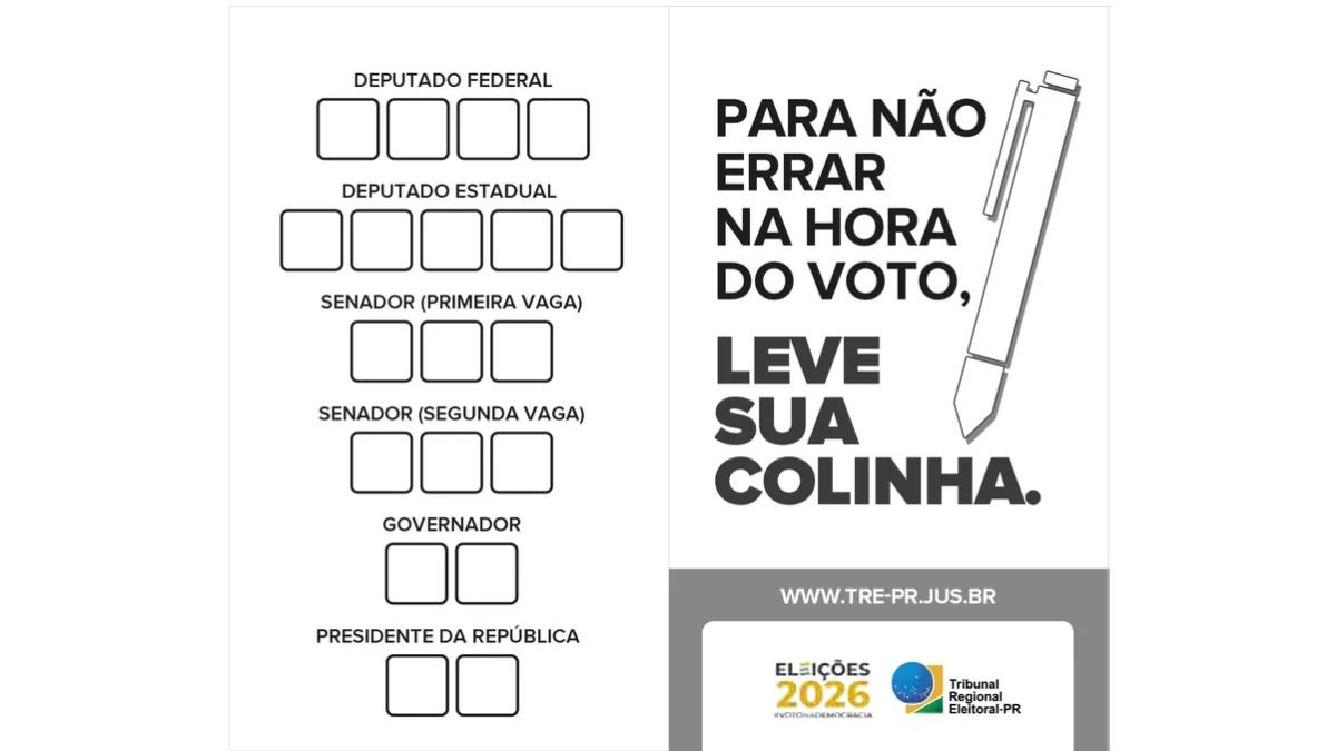 colinha votos