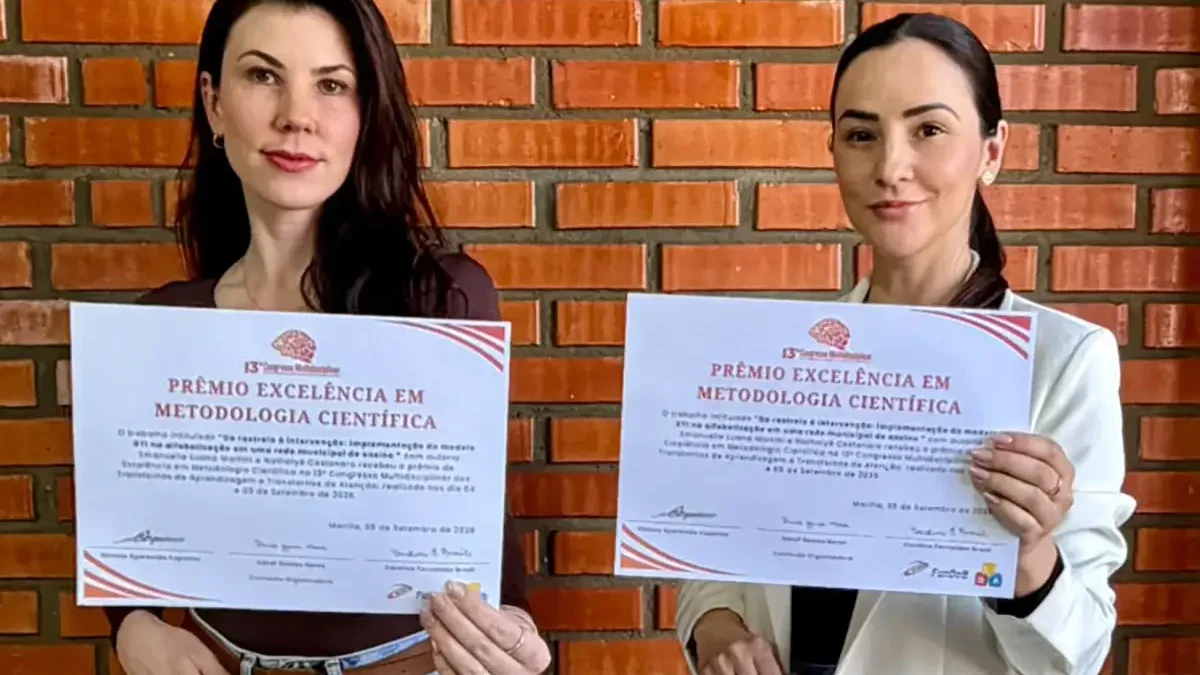 Coronel Vivida recebe prêmio por metodologia na alfabetização