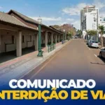 interdição de via