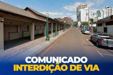 interdição de via