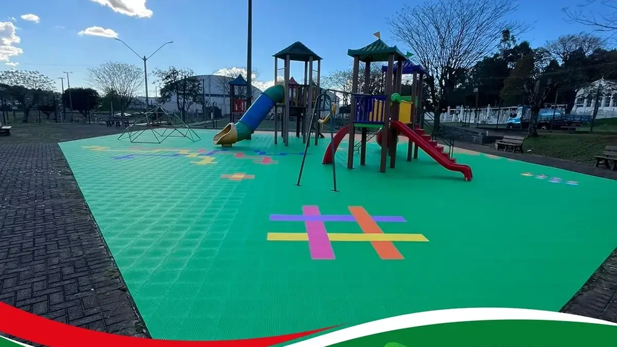palmas piso tátil