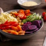 prato comida vegetais
