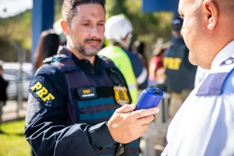prf teste etilometro