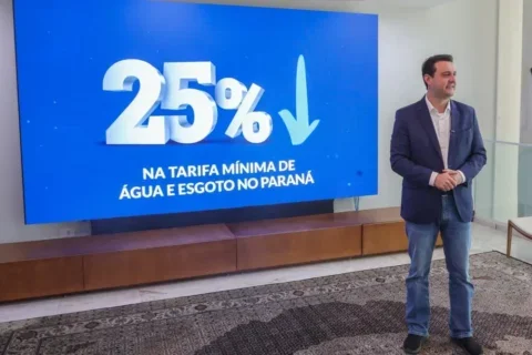 ratinho conta de agua redução sanepar