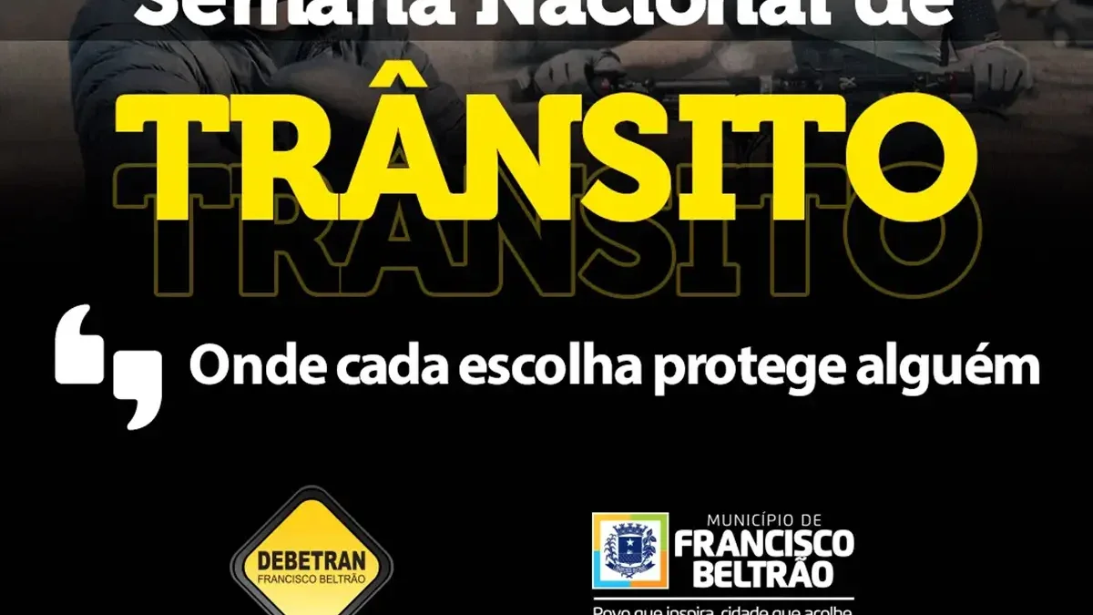 semana de trânsito Francisco Beltrão