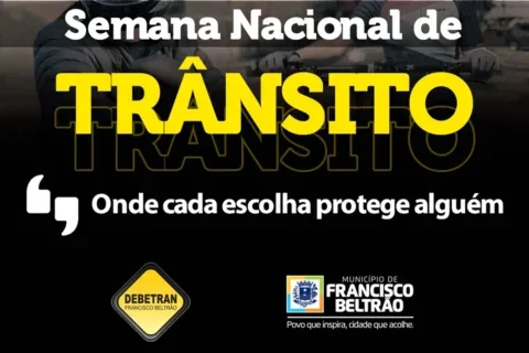semana de trânsito Francisco Beltrão