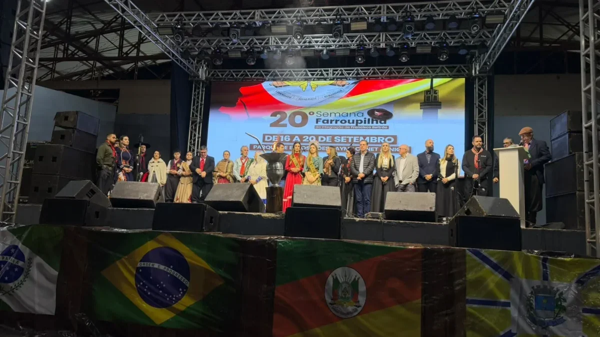 Francisco Beltrão abre a 20ª Semana Farroupilha