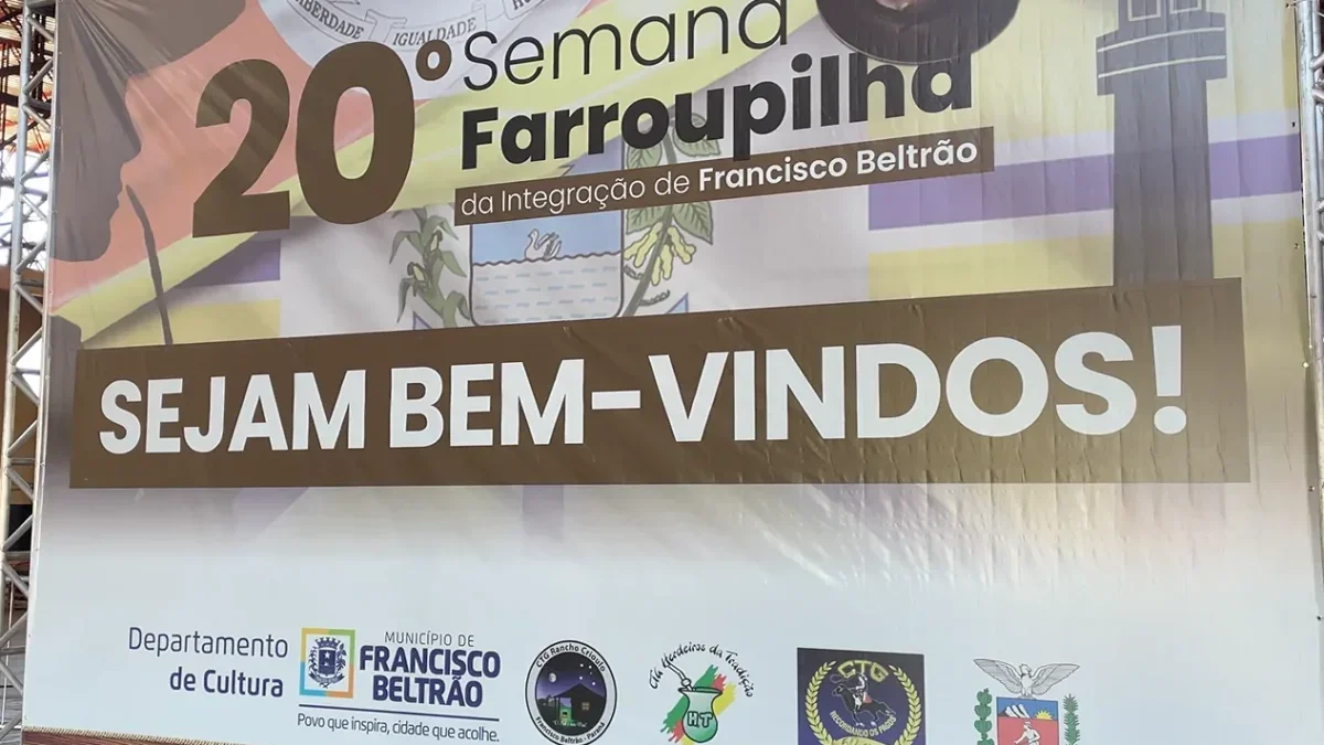 Semana Farroupilha começa nesta quarta em Francisco Beltrão