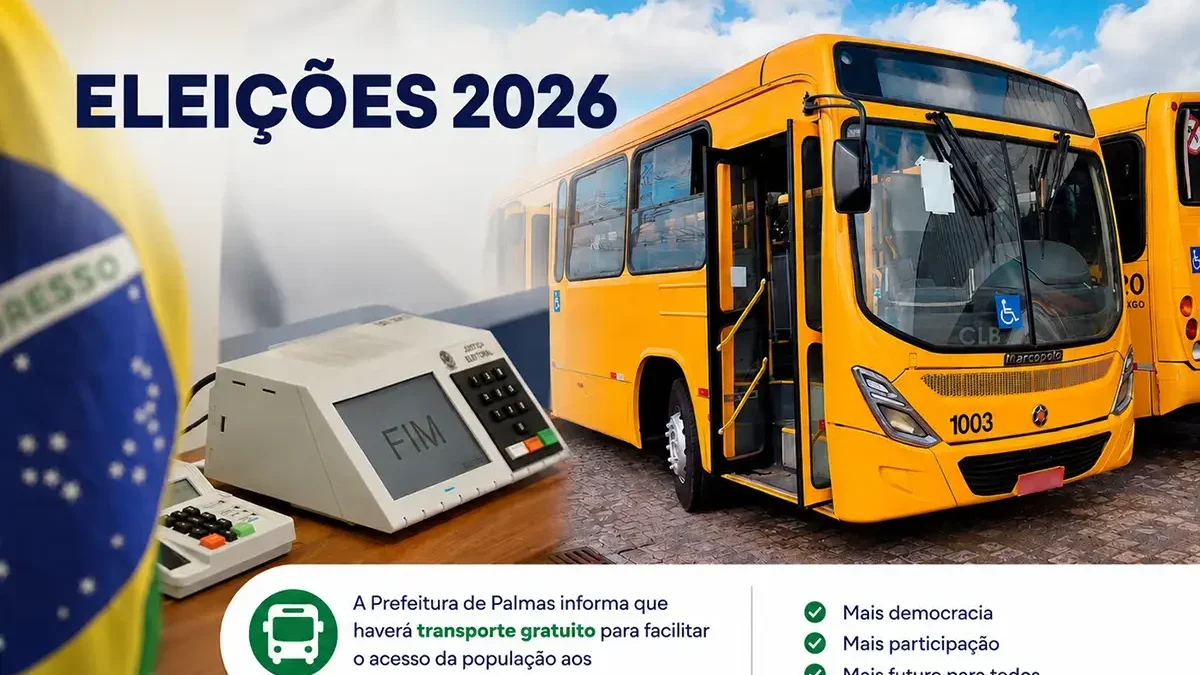 transporte coletivo palmas eleições