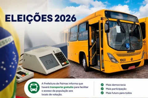 transporte coletivo palmas eleições