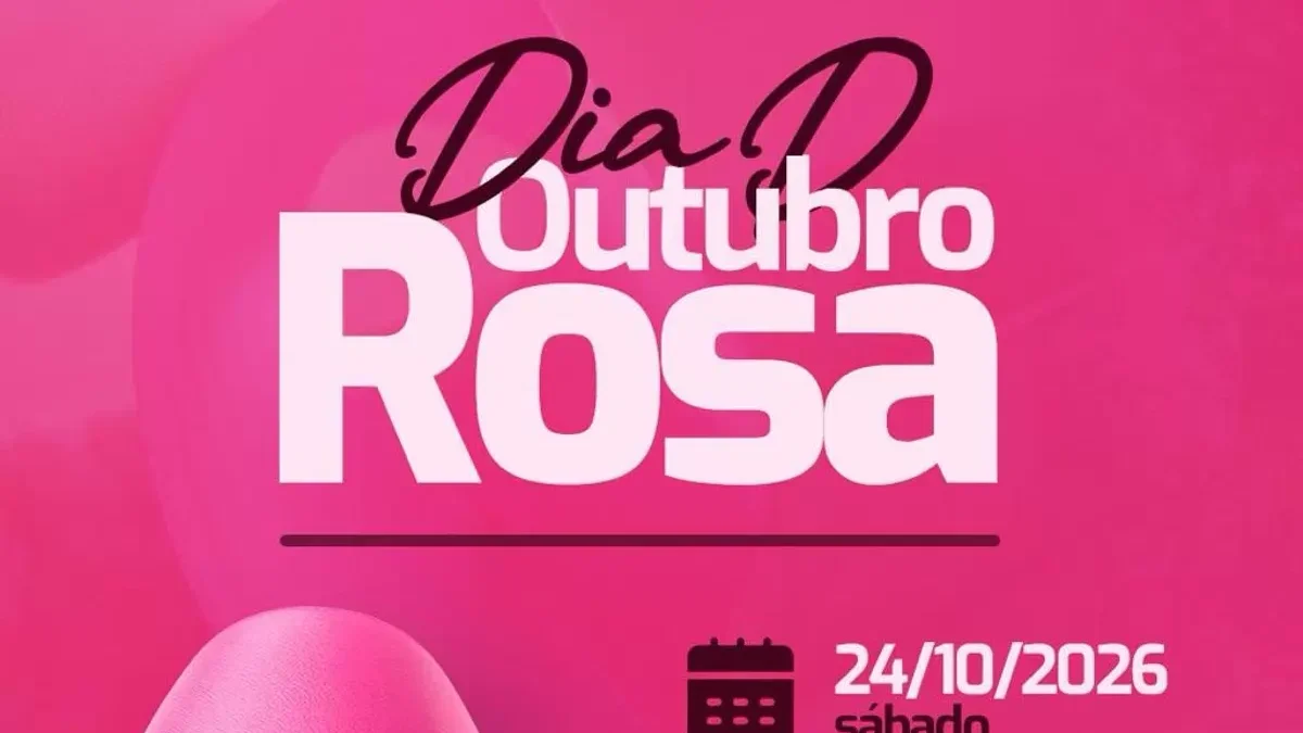 Praça Presidente Vargas recebe o Dia D do Outubro Rosa neste sábado