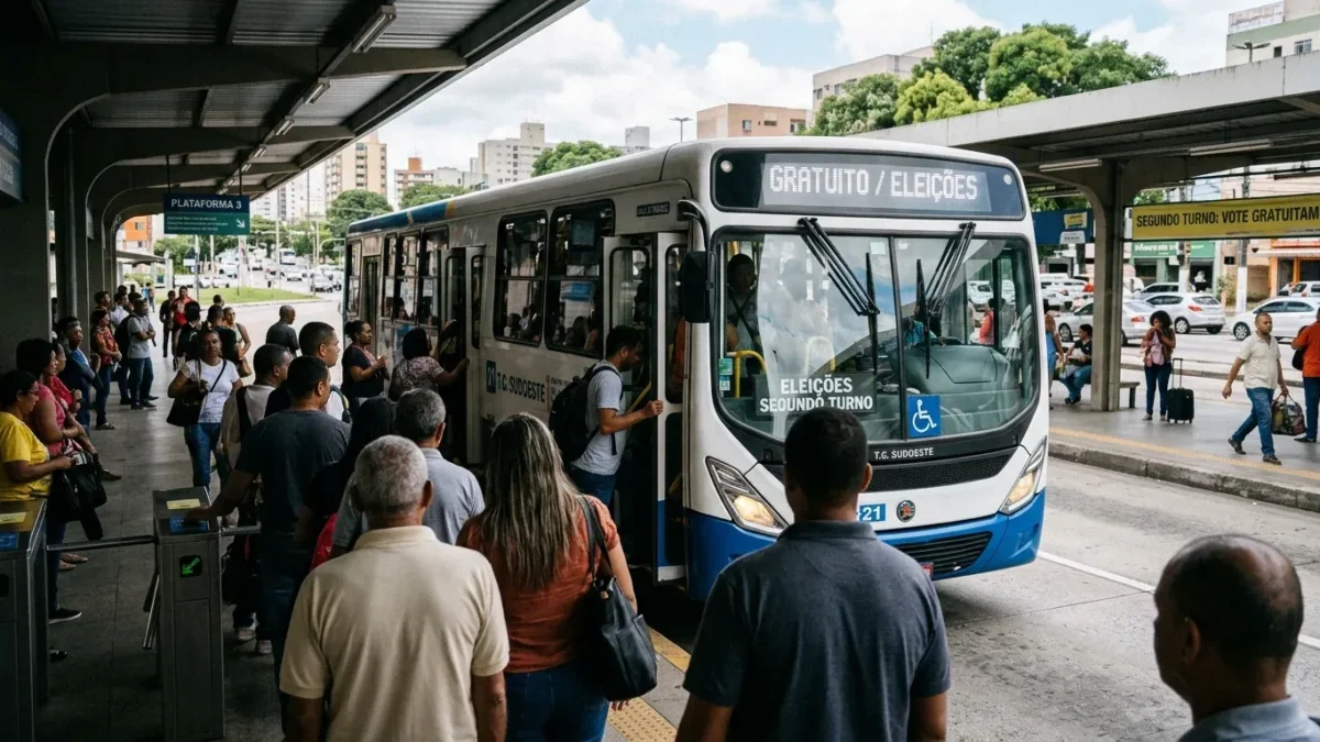 Transporte gratuito eleições