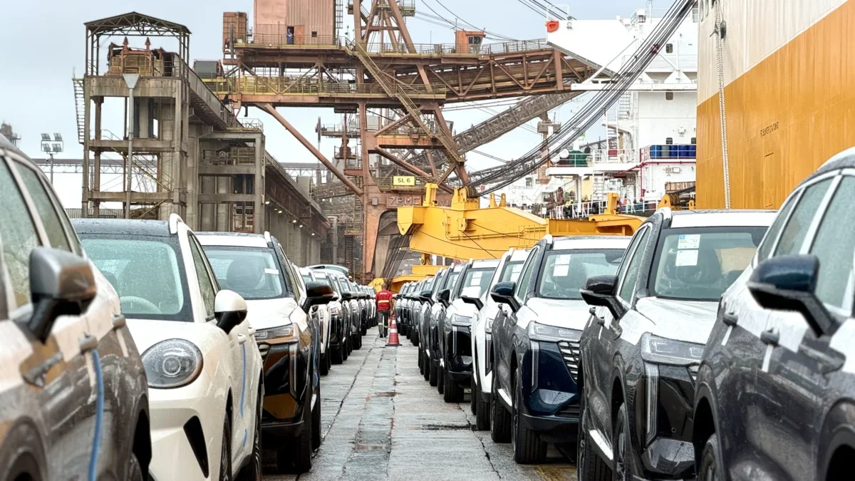 automóveis porto de paranaguá