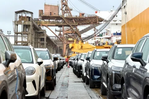automóveis porto de paranaguá