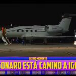 aviao-suposta-fuga-de-flavio-bolsonaro