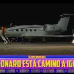 aviao-suposta-fuga-de-flavio-bolsonaro