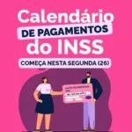 calendário INSS