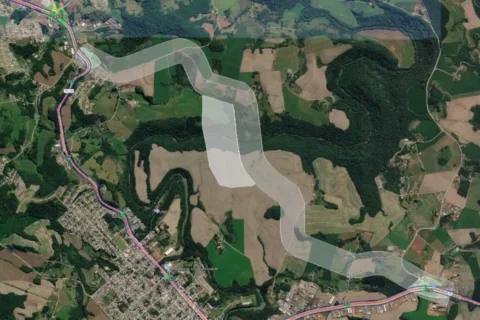 contorno viário de marmeleiro