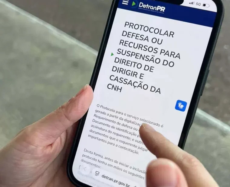 detran aplicativo mobile