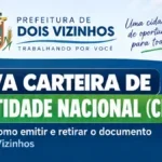 Dois Vizinhos orienta moradores sobre emissão da nova CIN