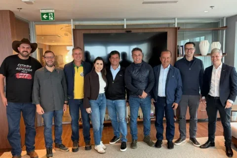 governadores do sul apoio Flávio Bolonaro
