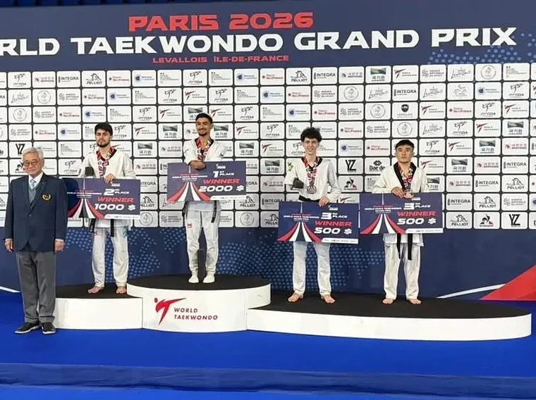 gustavo antony grand prix paris para taekwondo