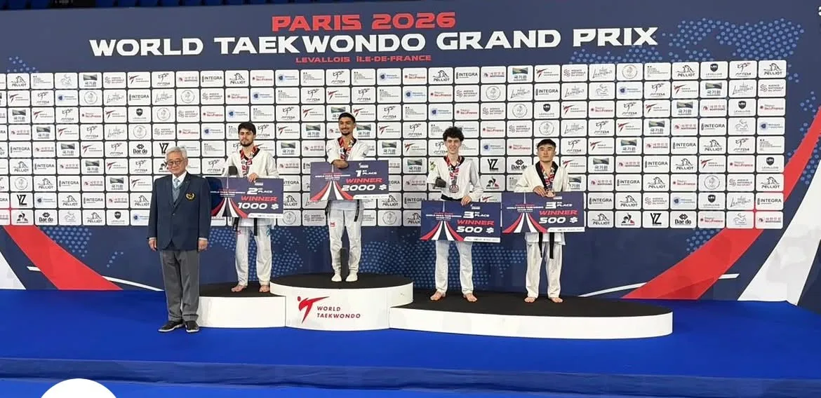 gustavo antony grand prix paris para taekwondo