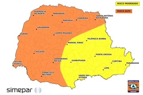 mapa defesa civil