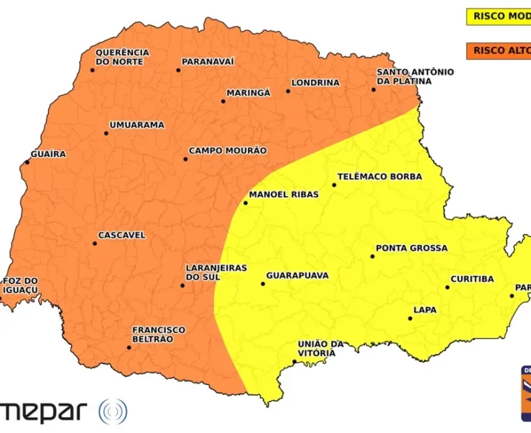 mapa defesa civil