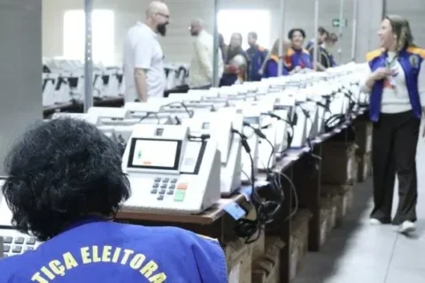 preparação urnas