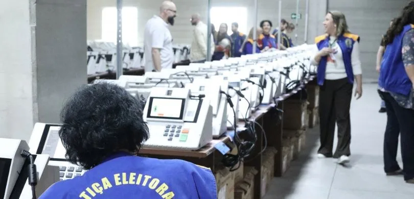 preparação urnas