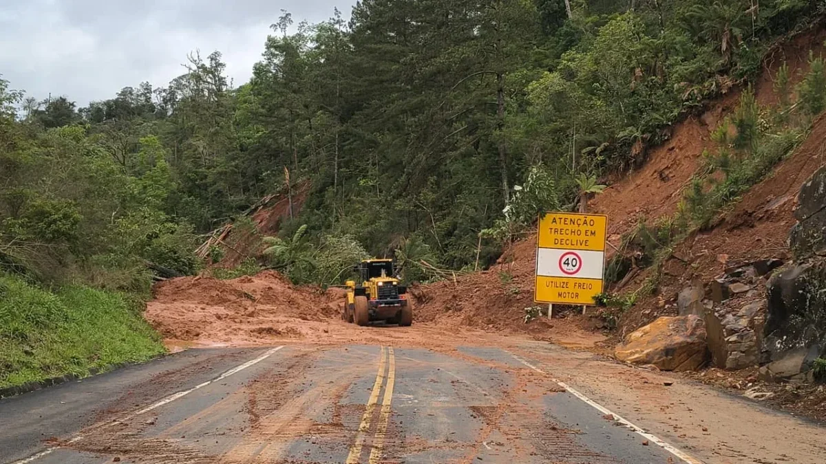 rodovia interditada