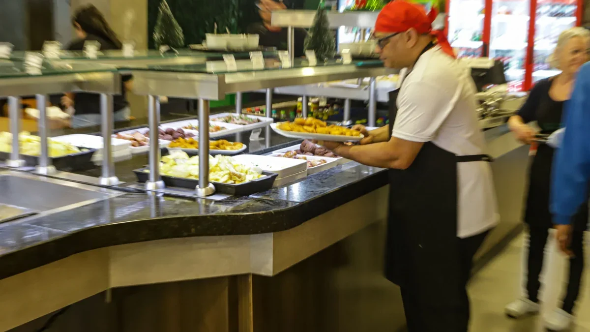 serviço buffet emprego