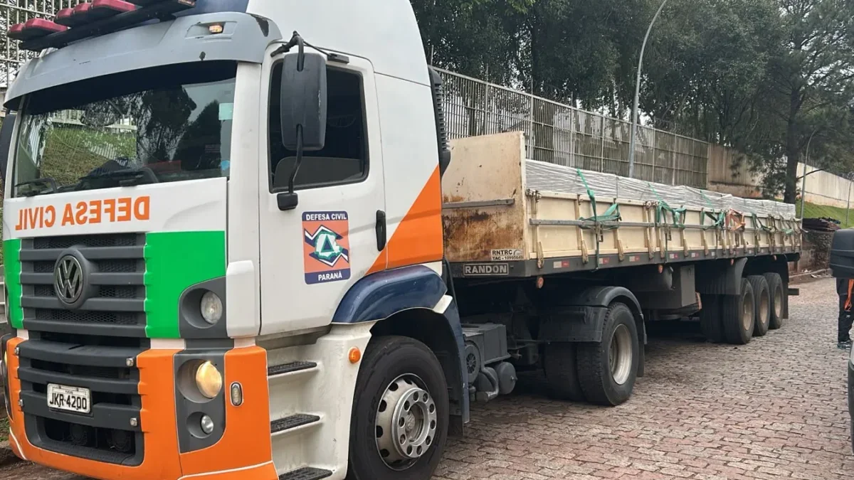 defesa civil telhas laranjeiras do sul